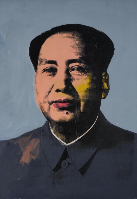 沃霍尔（Andy Warhol ) 的《毛泽东像》拍出4750万美元
